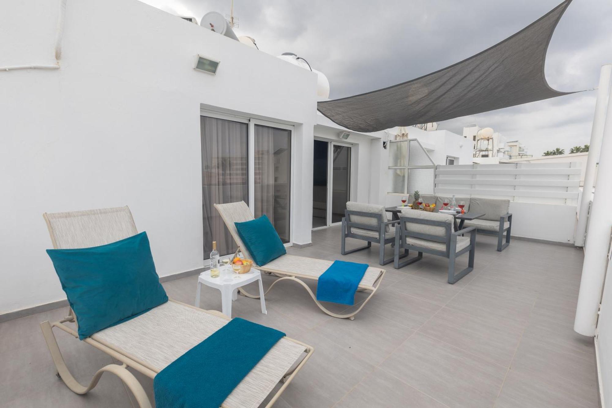 Evas Apartment Protaras Bagian luar foto